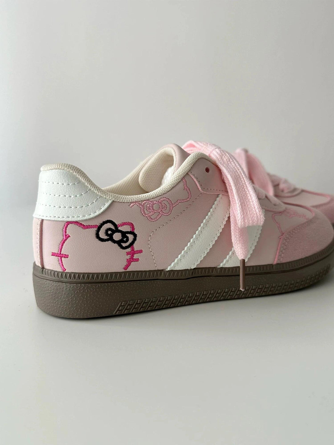Basket HELLO KITTYS rose