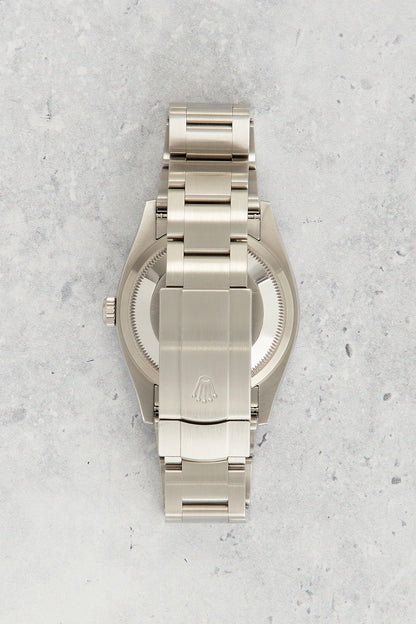 Rolex Oyster perpetual green 34 mn