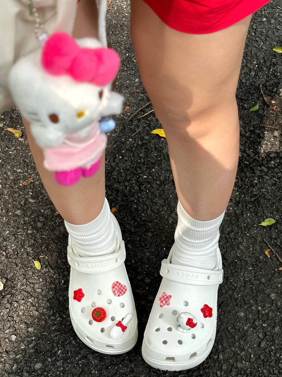 Crocs HELLO KITTYS blanc