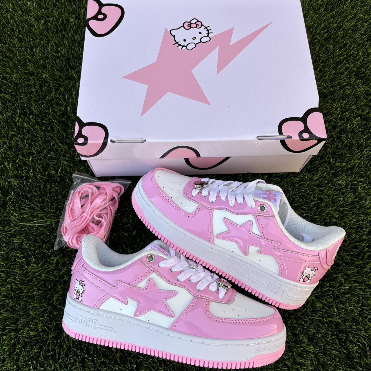 Bapesta HELLO KITTYS rose