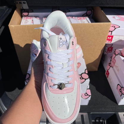 Bapesta HELLO KITTYS rose clair
