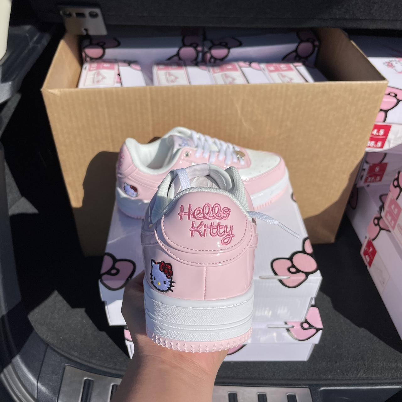 Bapesta HELLO KITTYS rose clair